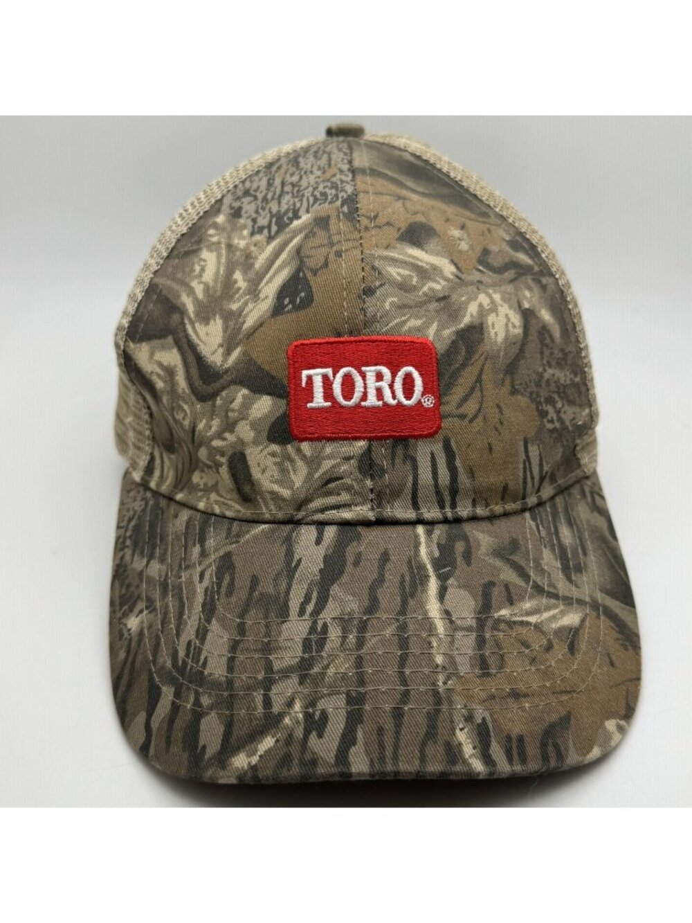 TORO Camouflage Trucker Hat Adjustable Snapback Mesh Back Cap Workwear